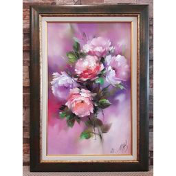 Маслена живопис - Розова нежност - код 10348