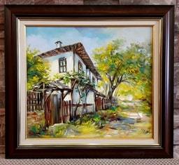 Картина Къща в Боженци - автор Миглена Кирилова - код 10342