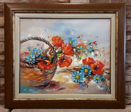 Картина Полски цветя - автор Миглена Кирилова 10148