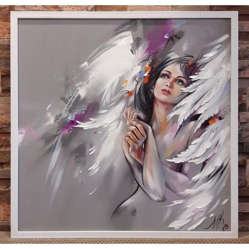 Маслена живопис Моят ангел - код 10327