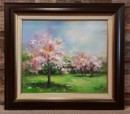 Пролетен пейзаж - картина живопис 10139