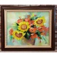 Слънчеви цветя - маслена картина живопис - код 10230
