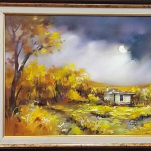 Картина Край село - код 10400